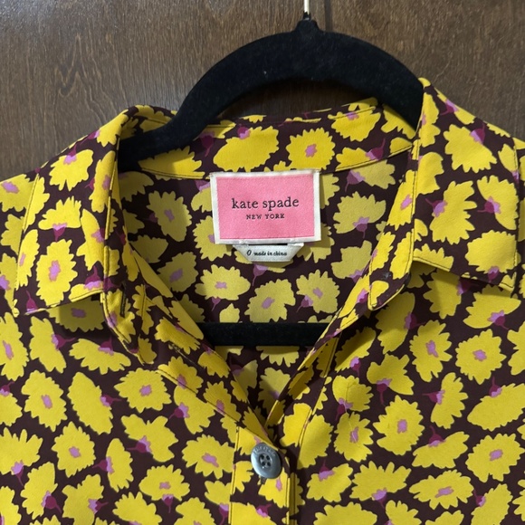Kate Spade Sunny Blooms Shirt Dress - Picture 2 of 8